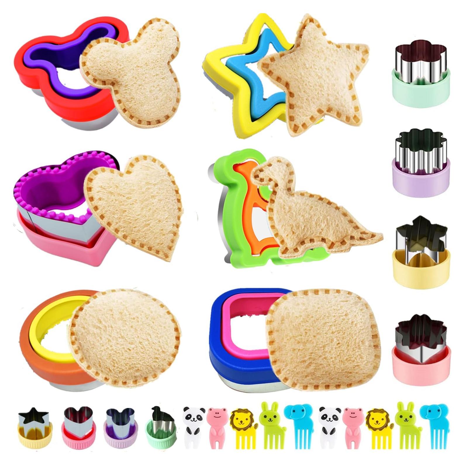 Cortador y Sellador de Sándwich BANIC 6 Formas Divertidas