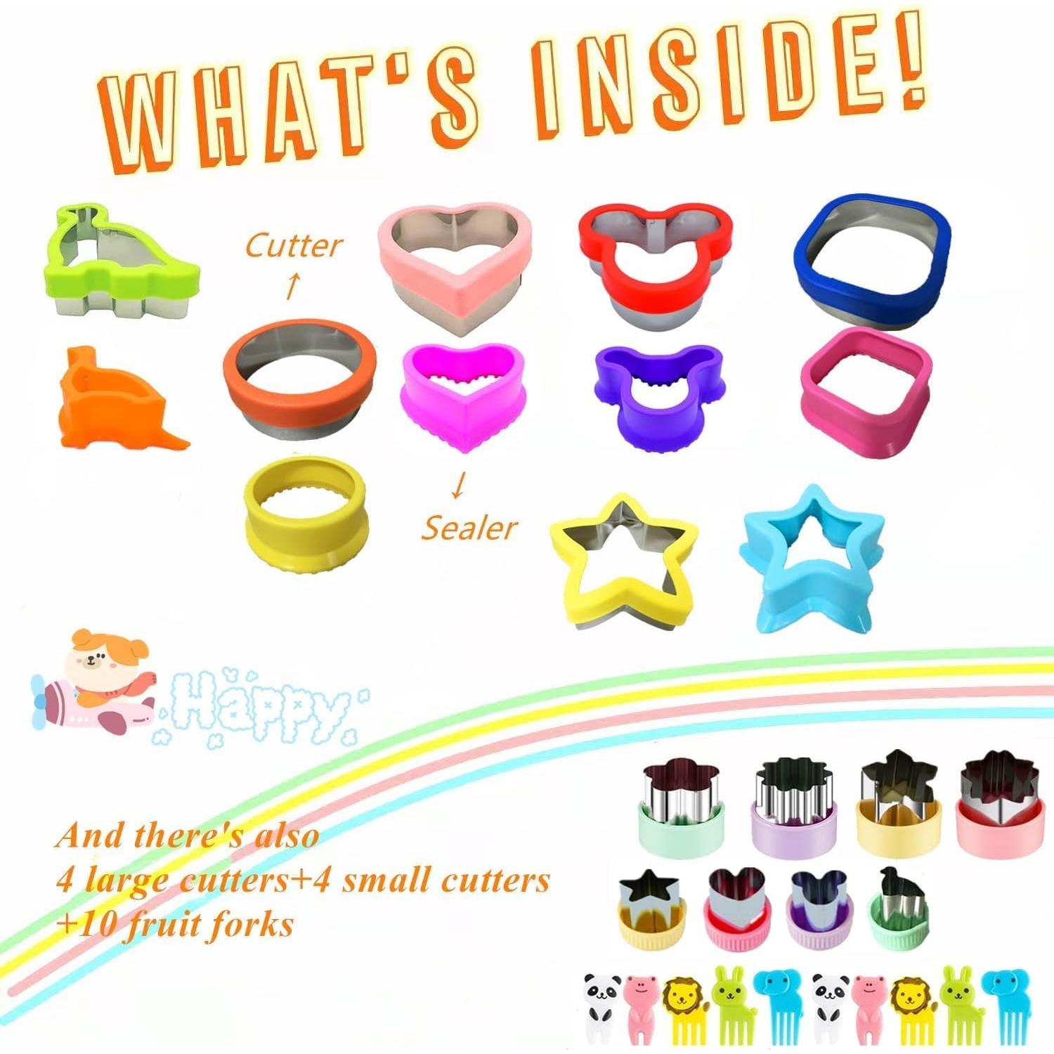 Cortador y Sellador de Sándwich BANIC 6 Formas Divertidas