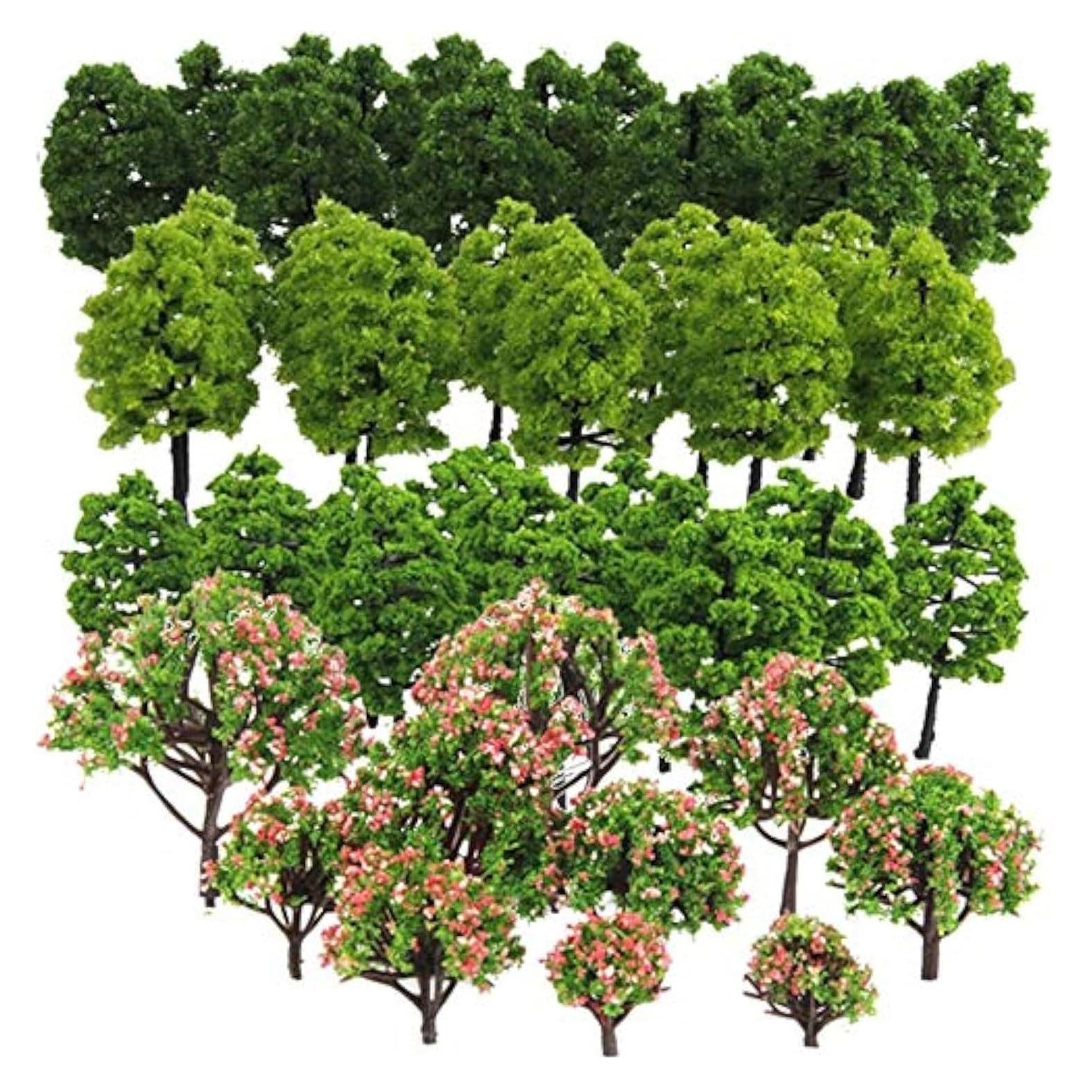 Paquete de 70 árboles modelo Taotenish para diorama