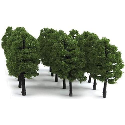 Paquete de 70 árboles modelo Taotenish para diorama