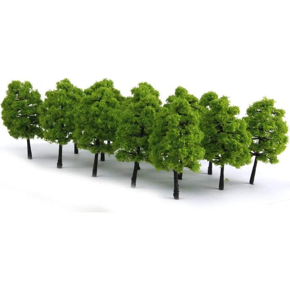 Paquete de 70 árboles modelo Taotenish para diorama