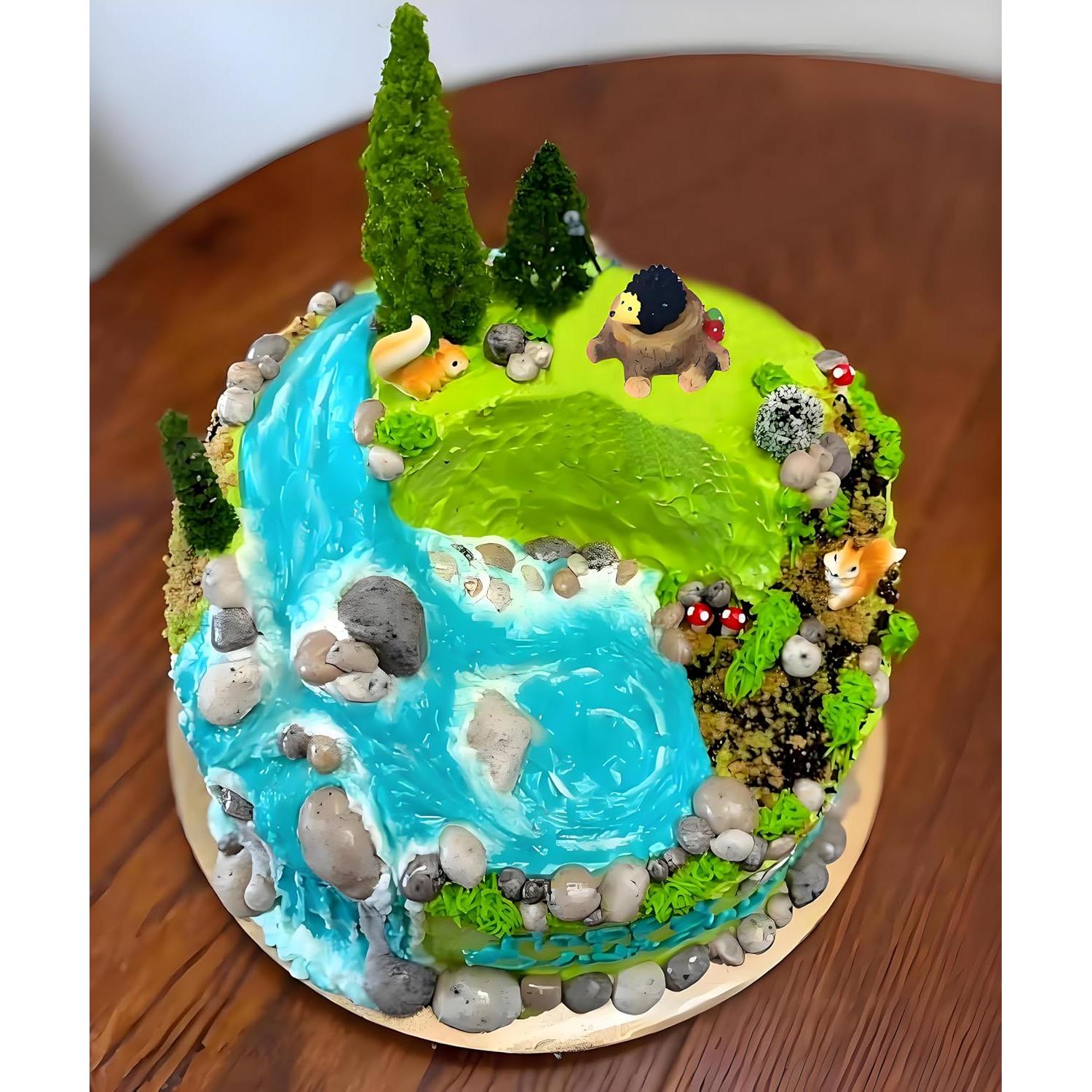 42 Piezas Árboles y Animales para Escenografía de Modelos