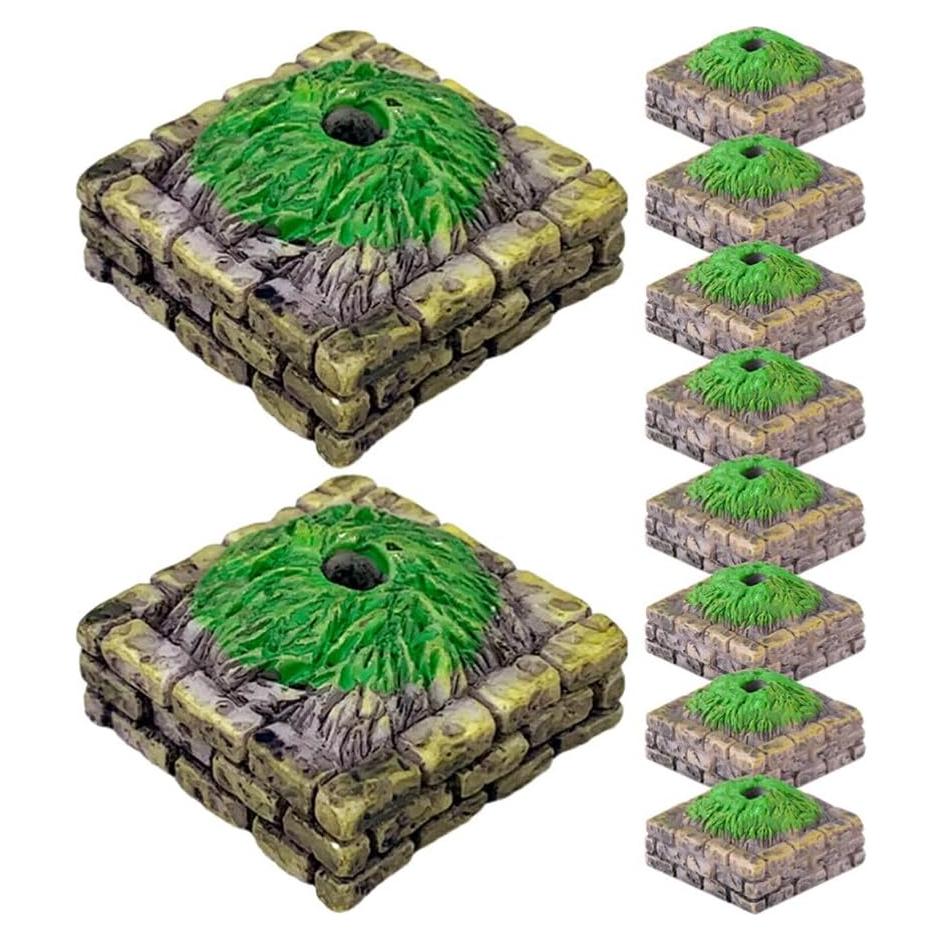 10 Piezas Mini Árboles Diorama HOODANCOS para Paisajismo