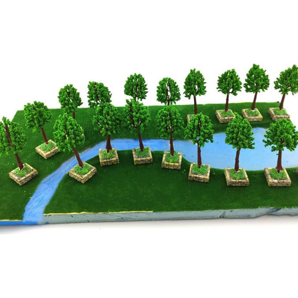 10 Piezas Mini Árboles Diorama HOODANCOS para Paisajismo