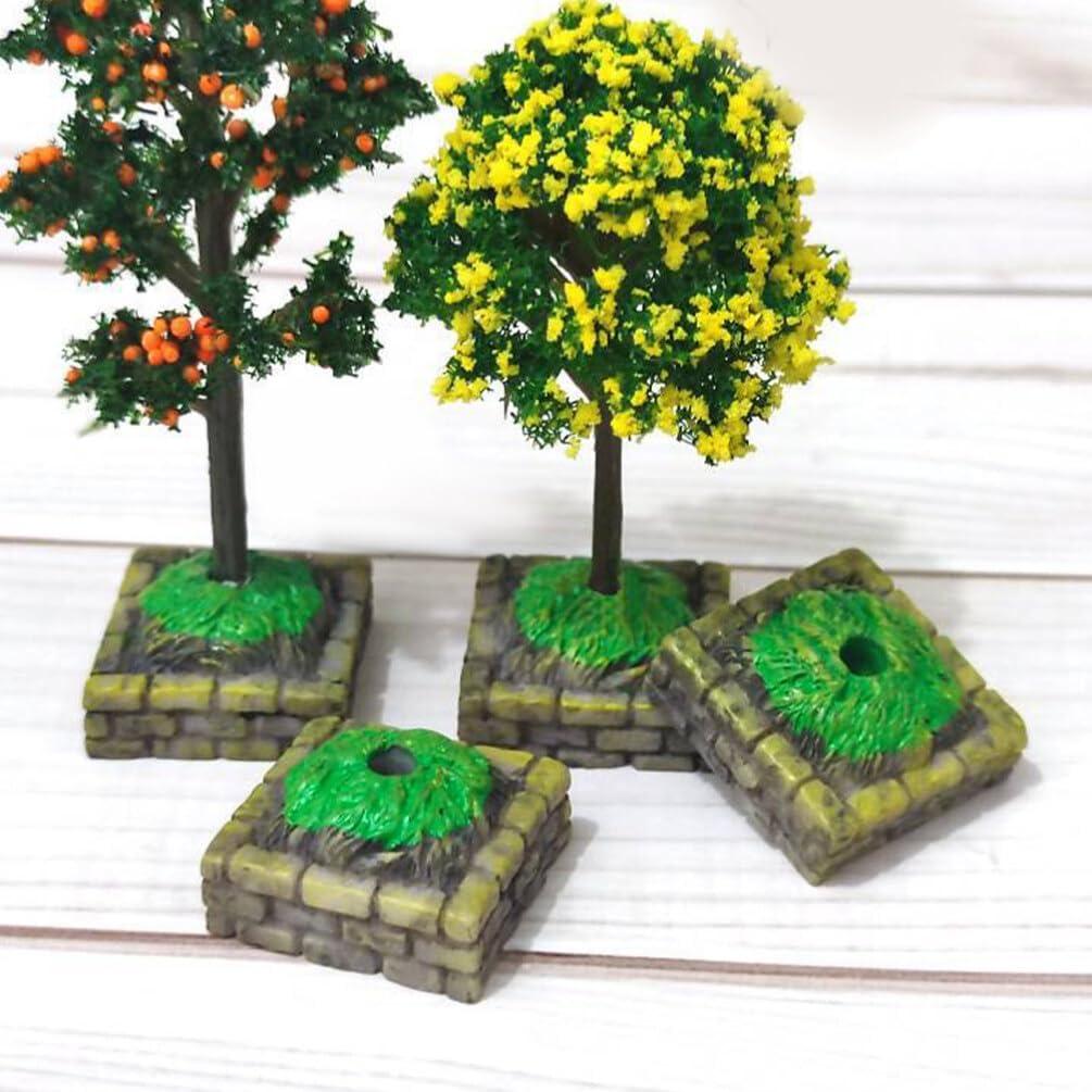10 Piezas Mini Árboles Diorama HOODANCOS para Paisajismo