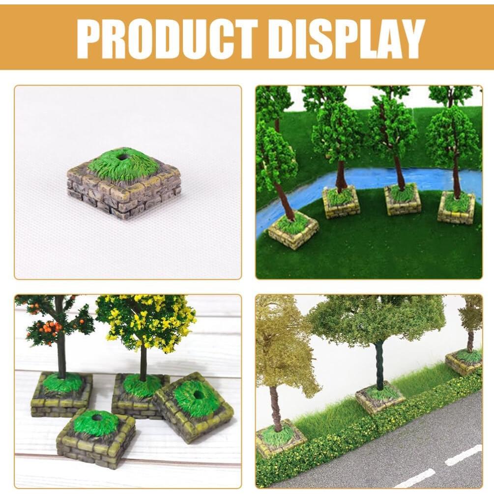 10 Piezas Mini Árboles Diorama HOODANCOS para Paisajismo