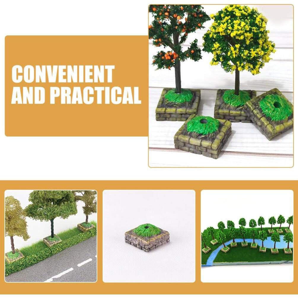 10 Piezas Mini Árboles Diorama HOODANCOS para Paisajismo