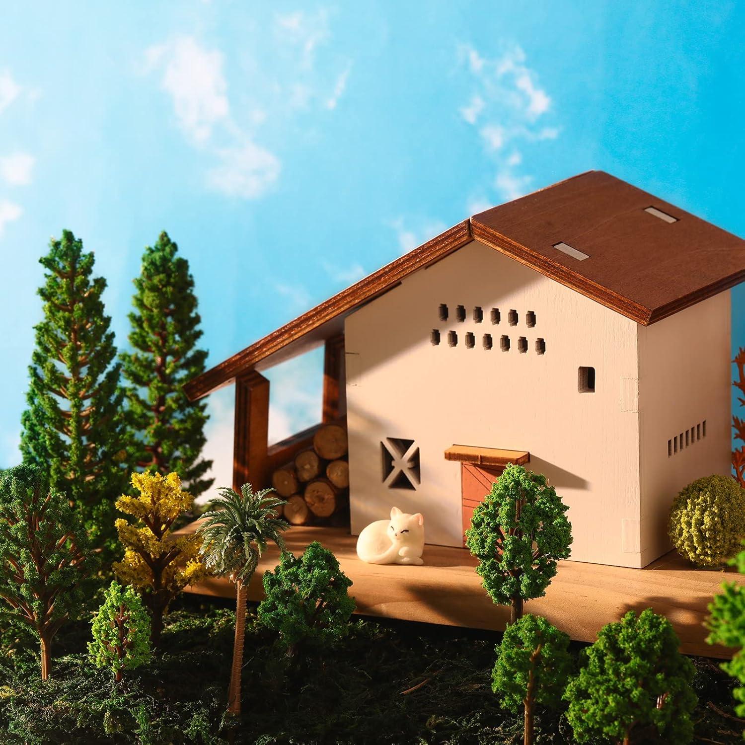 30 Árboles Modelo Canlierr 4-16 cm + Musgo Seco 50x15 cm