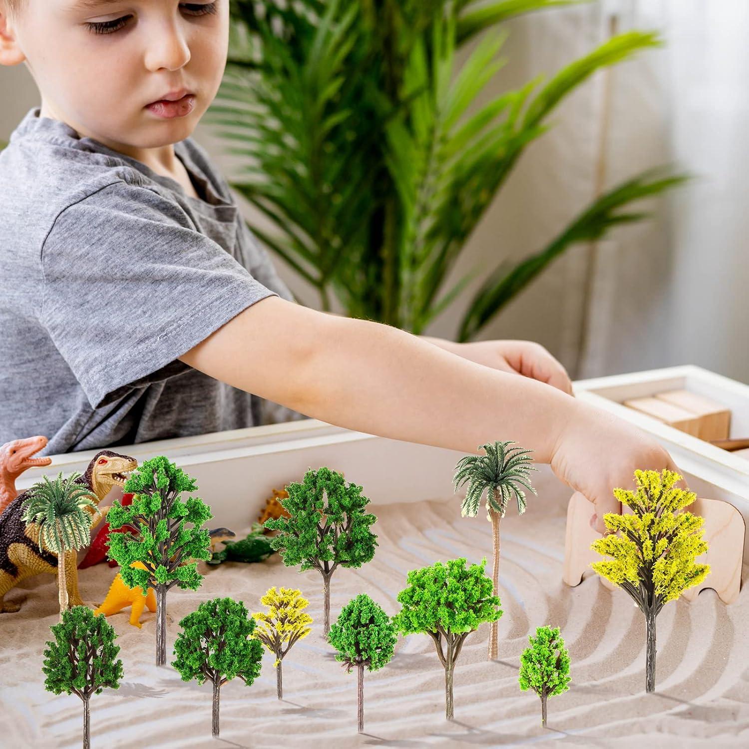 30 Árboles Modelo Canlierr 4-16 cm + Musgo Seco 50x15 cm