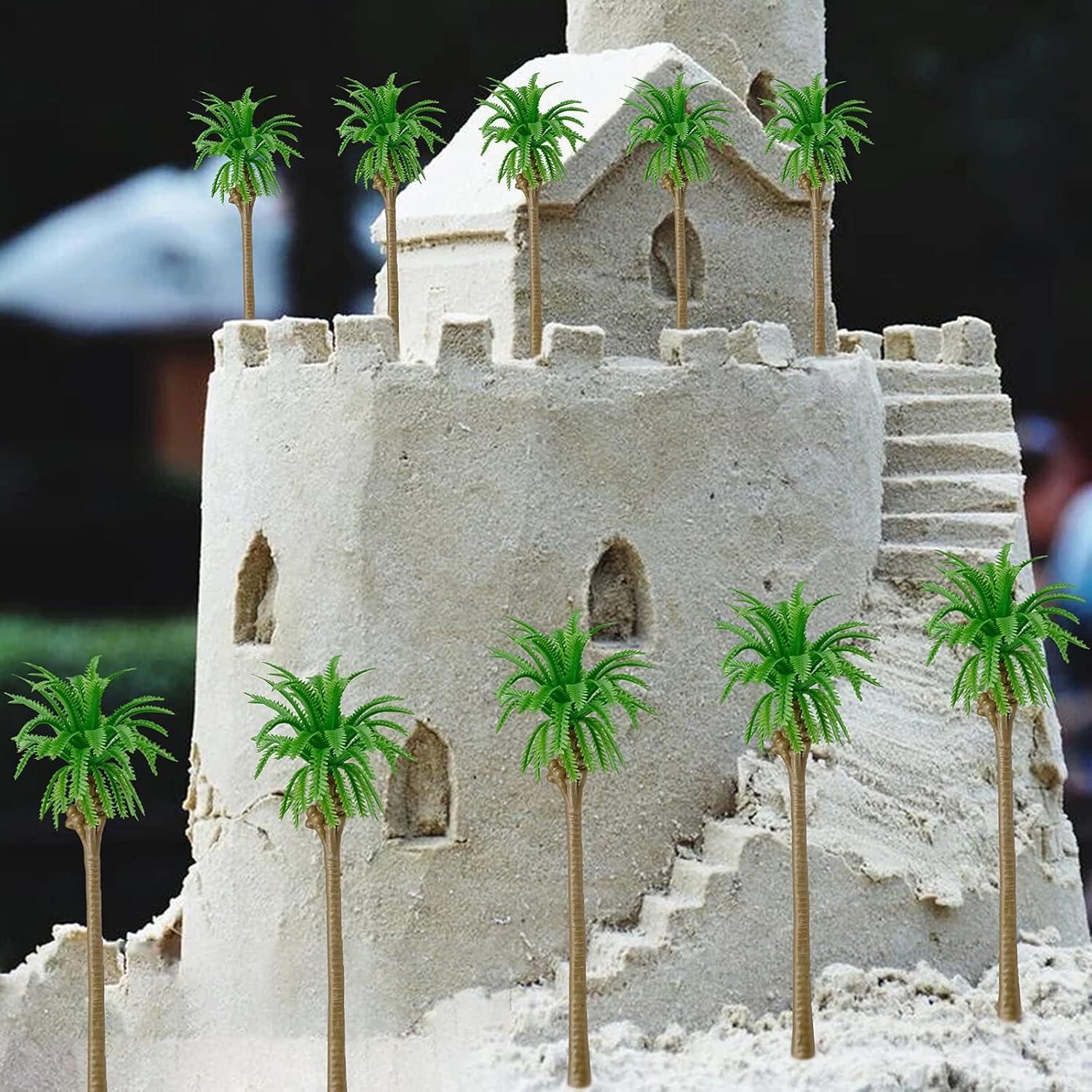 12 Mini Árboles de Palma de Coco BLLREMIPSUR para Diorama