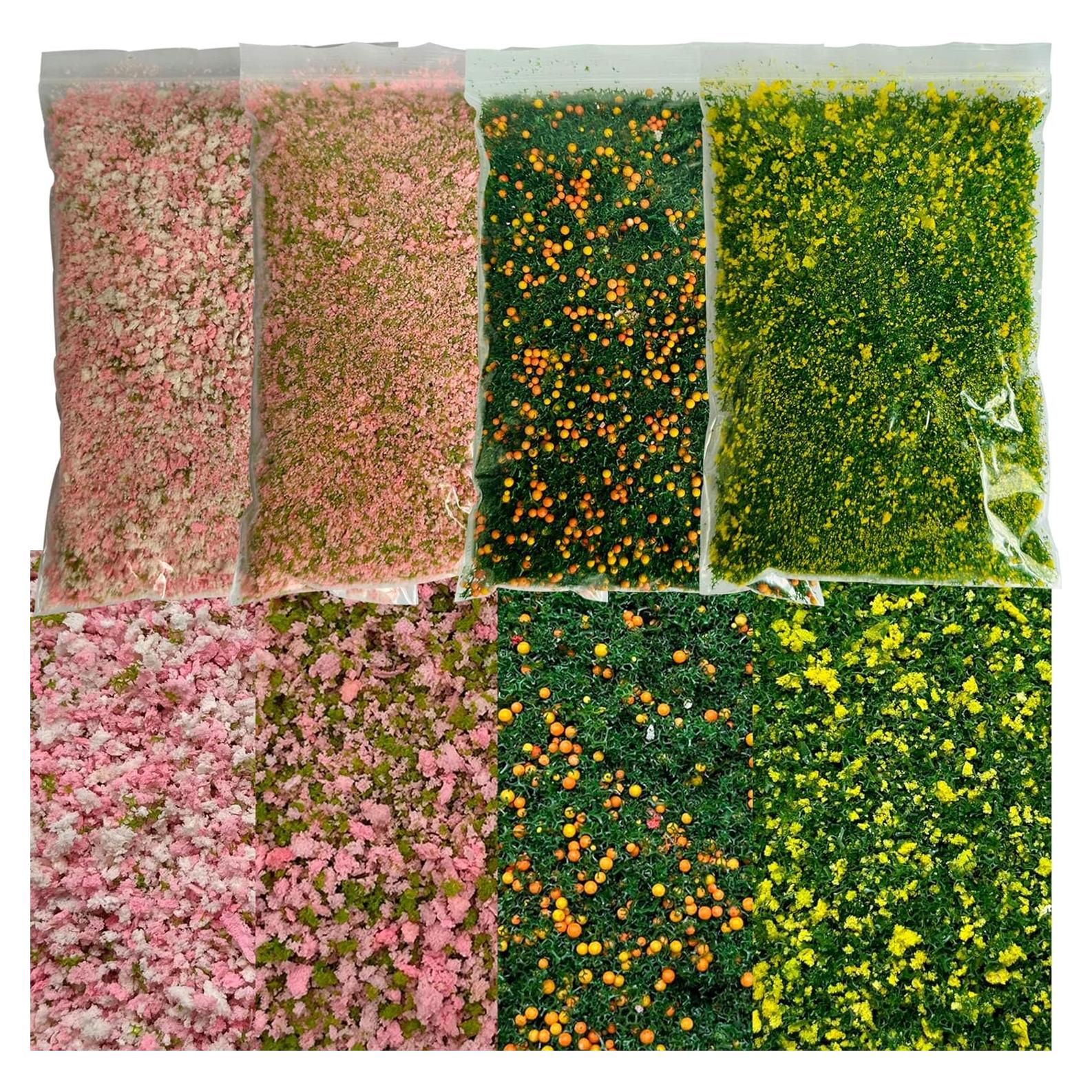 Kit de Árboles Miniatura Cayway 4 Colores para Diorama 20g