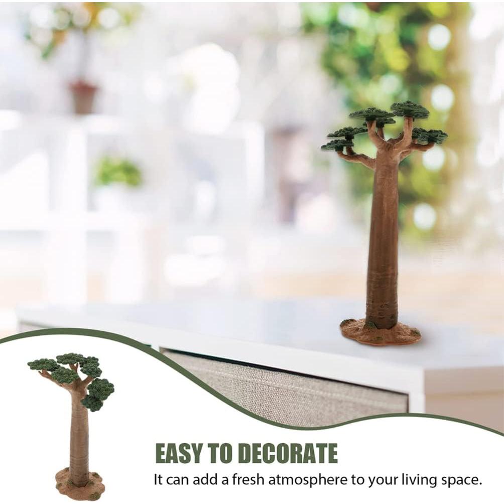 Mini Árbol Baobab Artificial VOSAREA 2 Piezas 136g