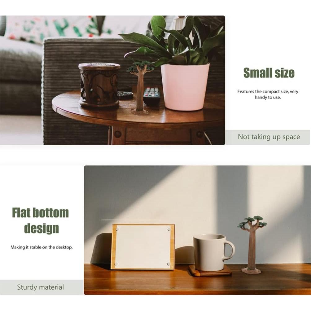 Mini Árbol Baobab Artificial VOSAREA 2 Piezas 136g