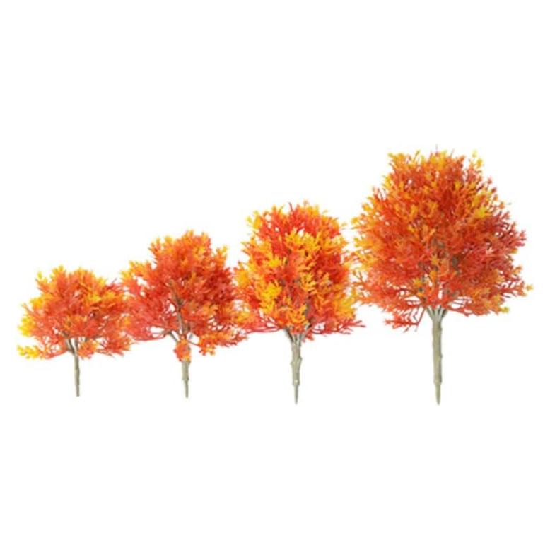 Planta Mini Árbol de Arce Artificial SUPVOX - 4 Piezas