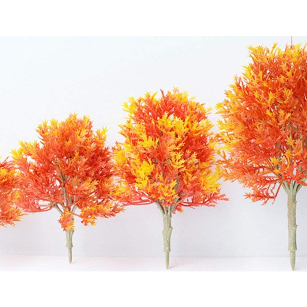 Planta Mini Árbol de Arce Artificial SUPVOX - 4 Piezas