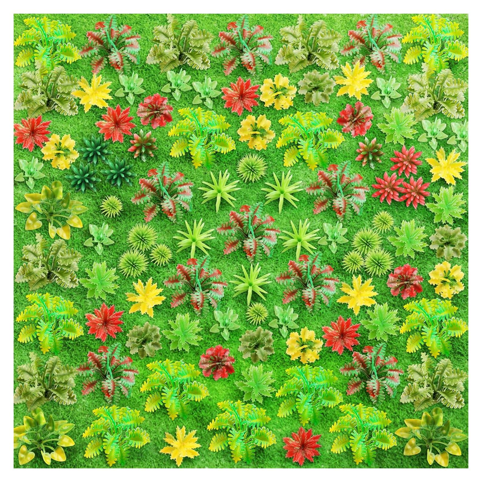 100 Mini Árboles Modelo QUOZUO para Manualidades DIY 1.5-6.1 cm