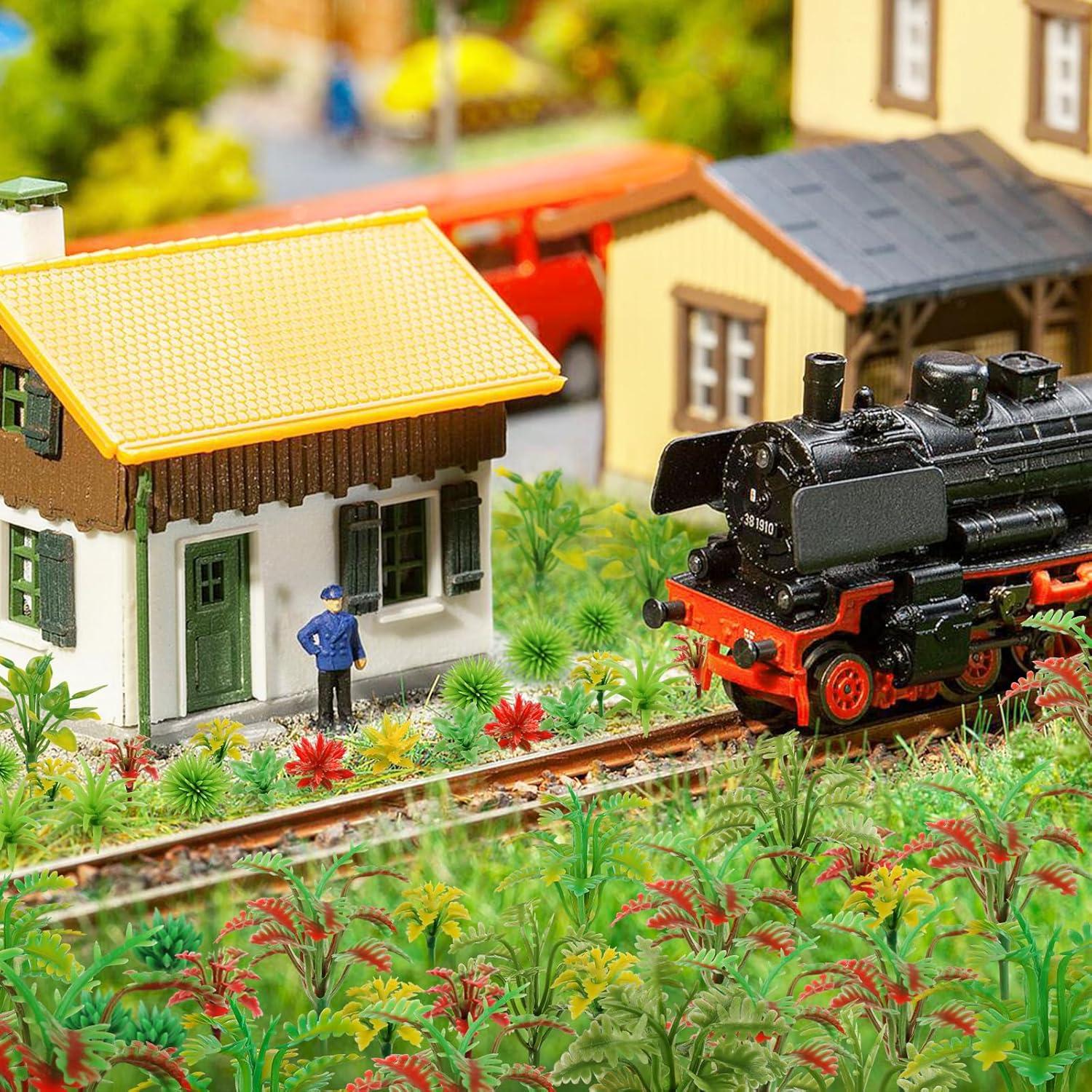 100 Mini Árboles Modelo QUOZUO para Manualidades DIY 1.5-6.1 cm