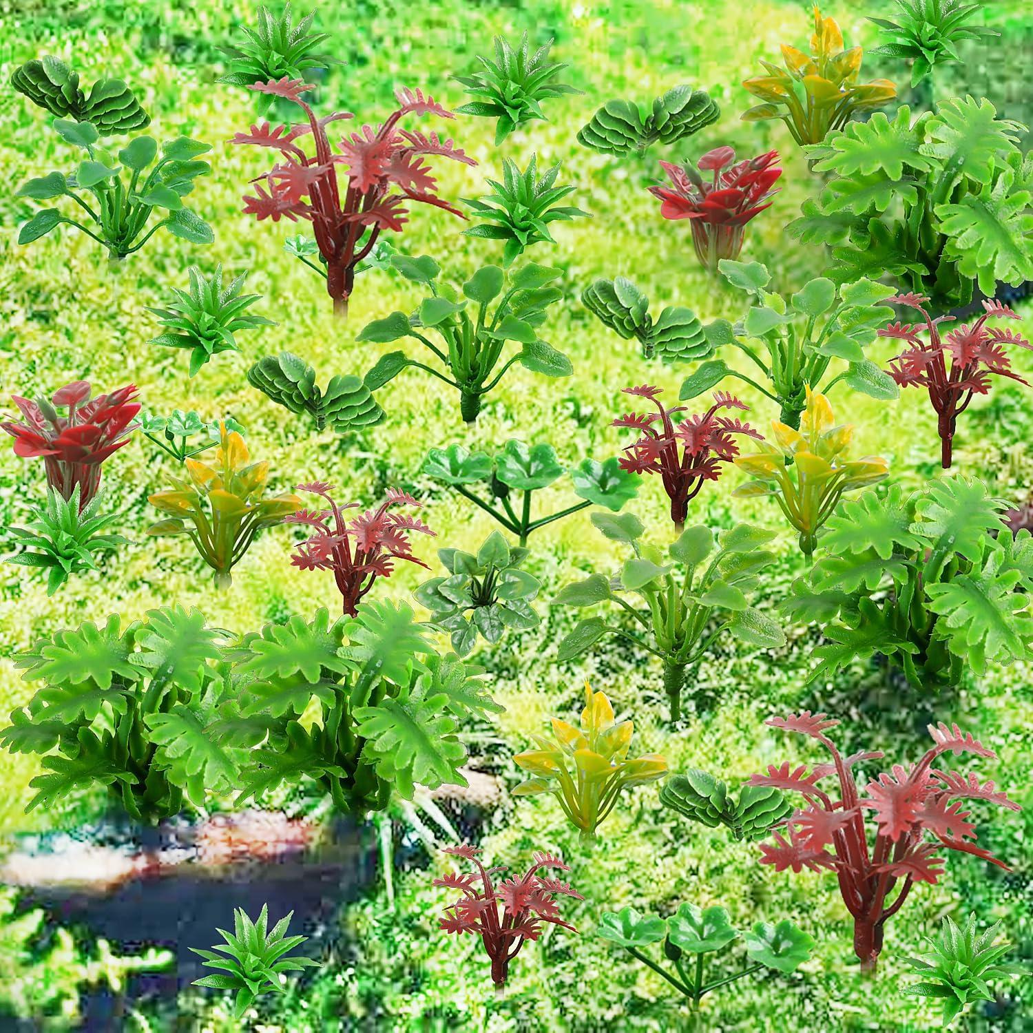 Conjunto de Plantas en Miniatura FOIMAS 100pcs - Jardín de Hadas