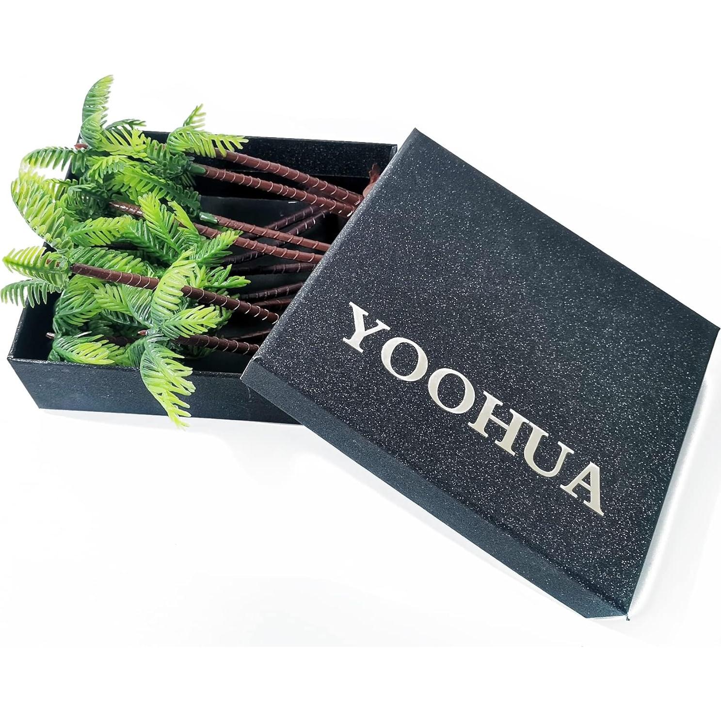 25 Piezas Árboles Artificiales de Coco YOOHUA 14.5 cm