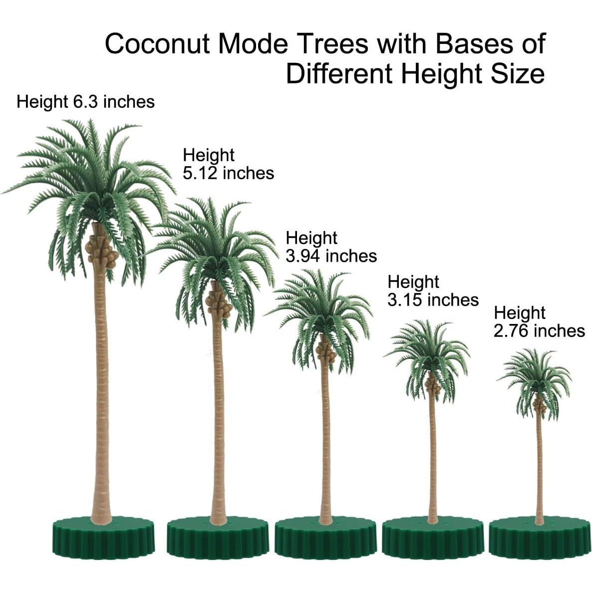 Diorama Bosque Lluvioso Tropical AnyBack 27 Árboles Miniatura