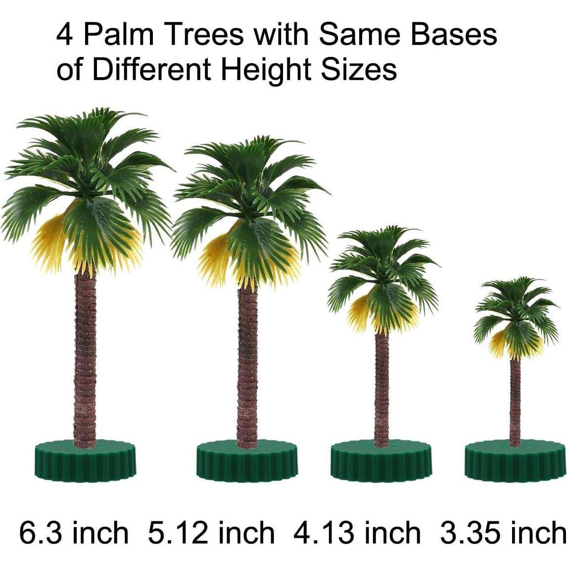 Diorama Bosque Lluvioso Tropical AnyBack 27 Árboles Miniatura