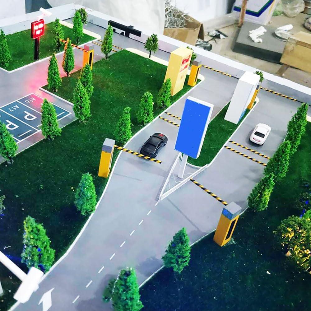 18 Mini Árboles Falsos WETEPUXI para Escenografía Verde