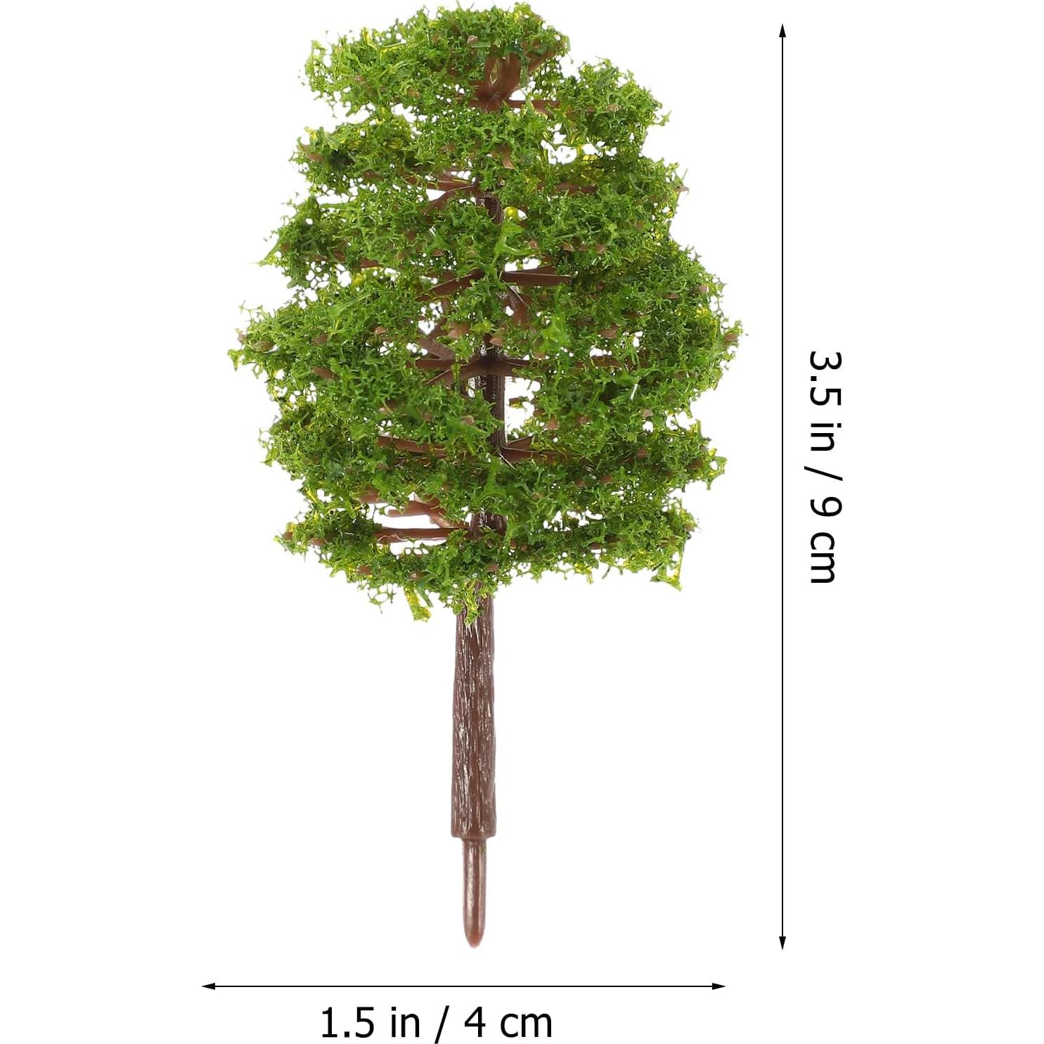 Modelo de Árboles Hechos a Mano SEWACC 20pcs 9cm