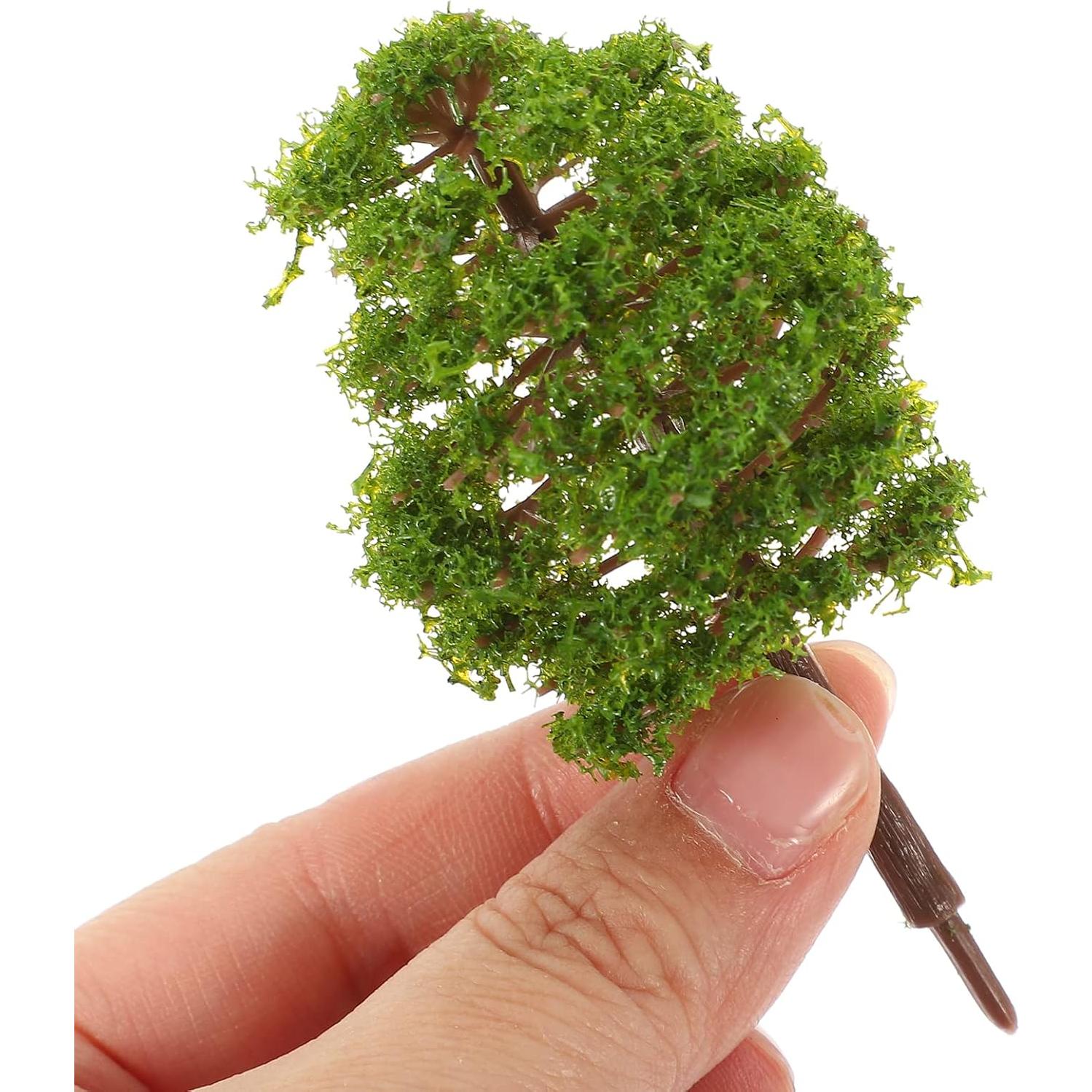 Modelo de Árboles Hechos a Mano SEWACC 20pcs 9cm