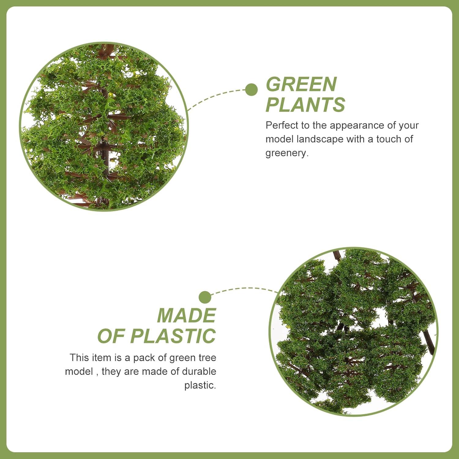 Modelo de Árboles Hechos a Mano SEWACC 20pcs 9cm