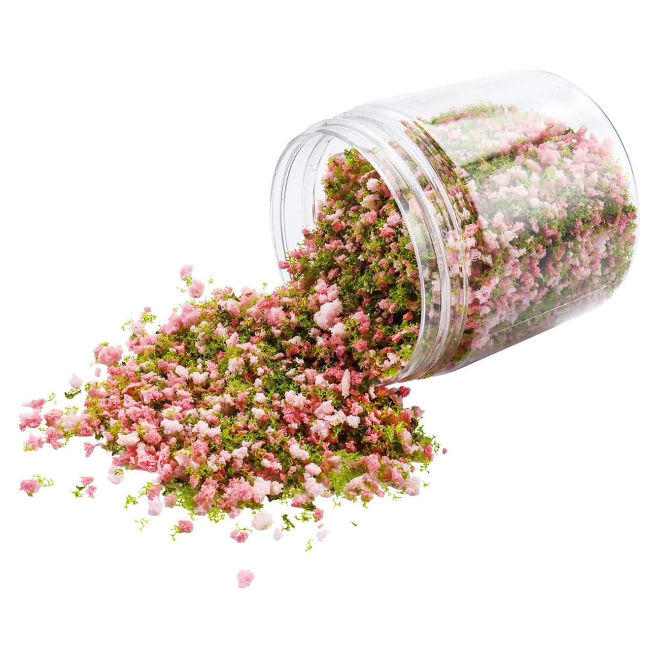 Polvo de Árbol Acolchado Rileryan Rosa para Diorama 6,35 cm