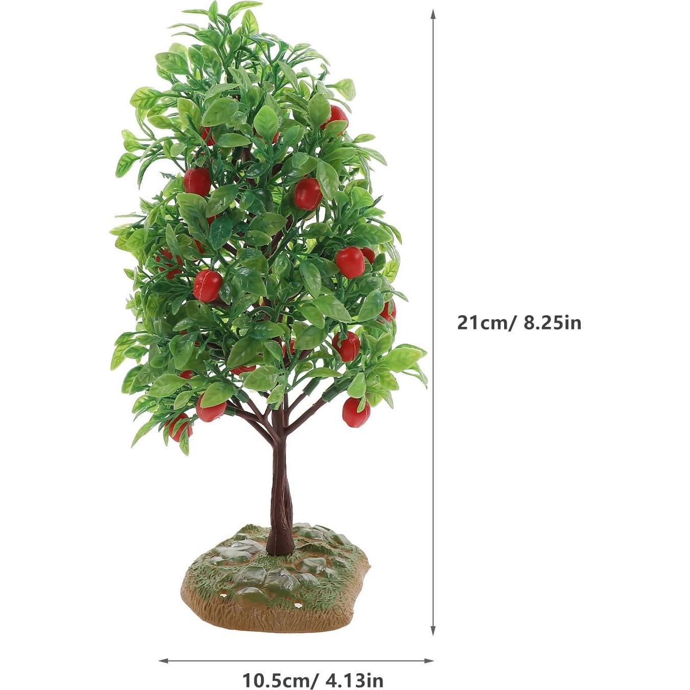 Mini Árbol Bonsái Artificial EXCEART Verde 21x10.5 cm