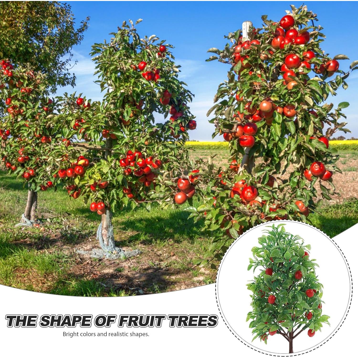 Mini Árbol Bonsái Artificial EXCEART Verde 21x10.5 cm