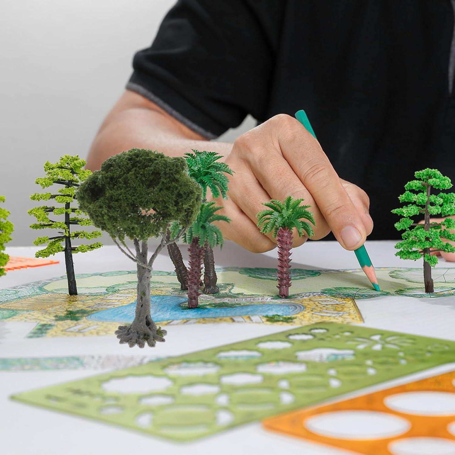 Árbol Miniatura Decorativo Toddmomy 11,99 cm para Paisajes