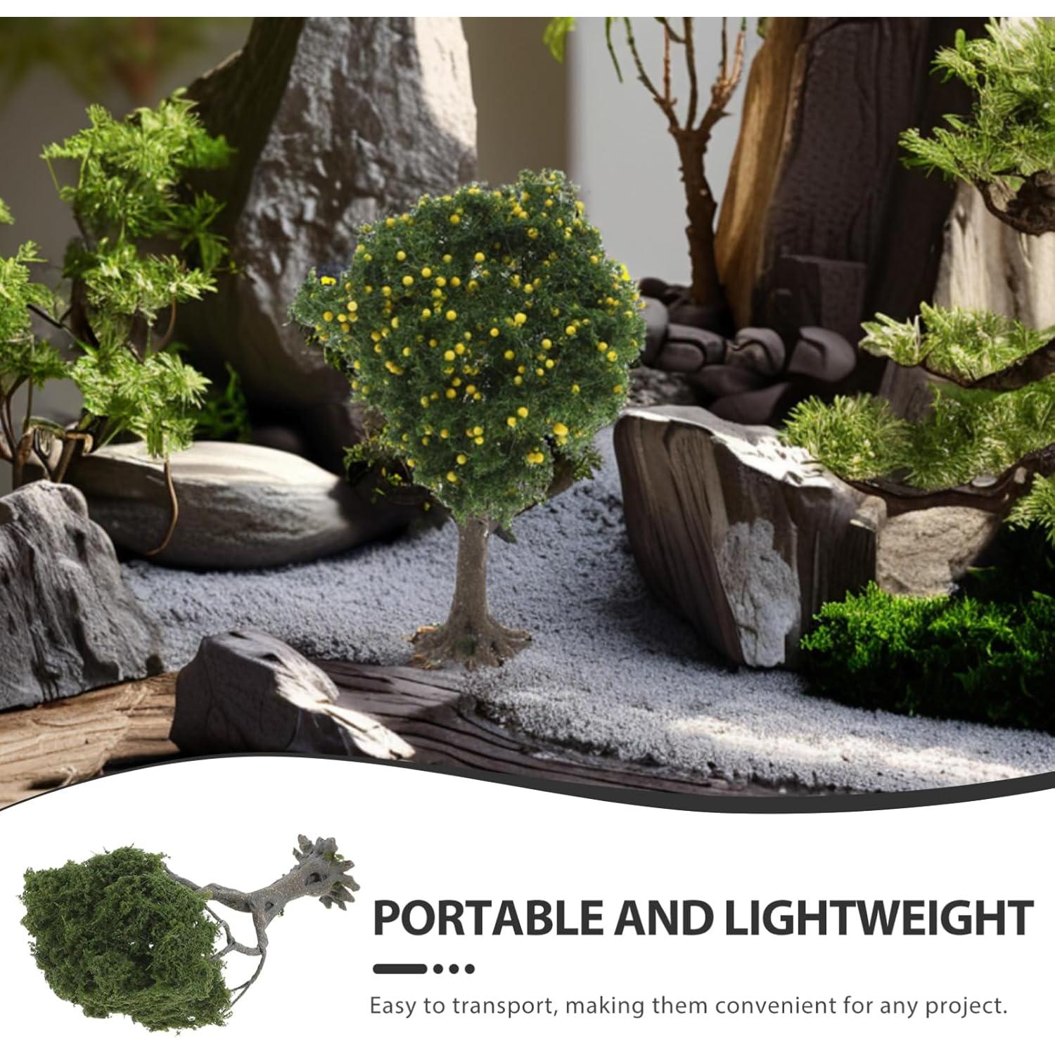 Árbol Miniatura Decorativo Toddmomy 11,99 cm para Paisajes