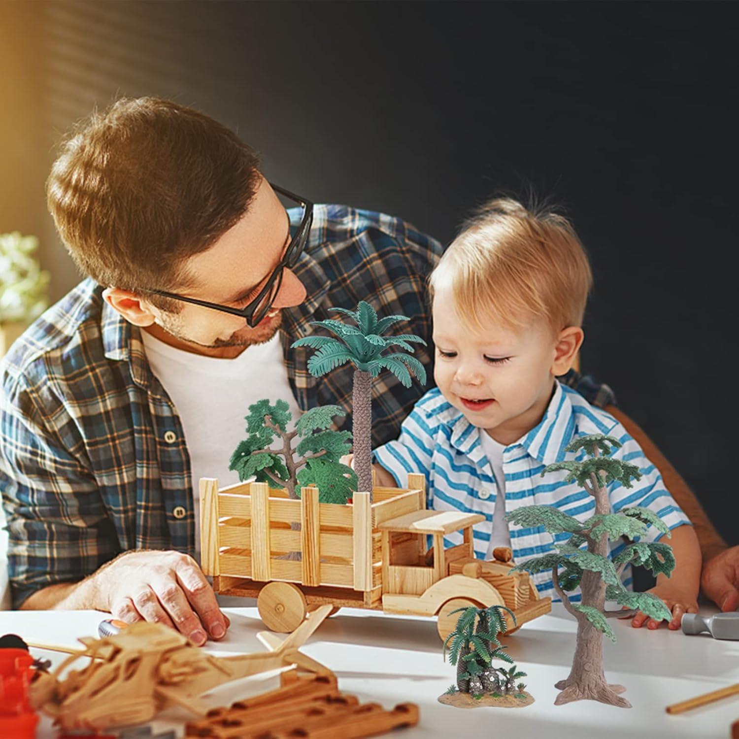 Árbol de Palma Artificial Toyvian 24x17 cm Verde Decoración