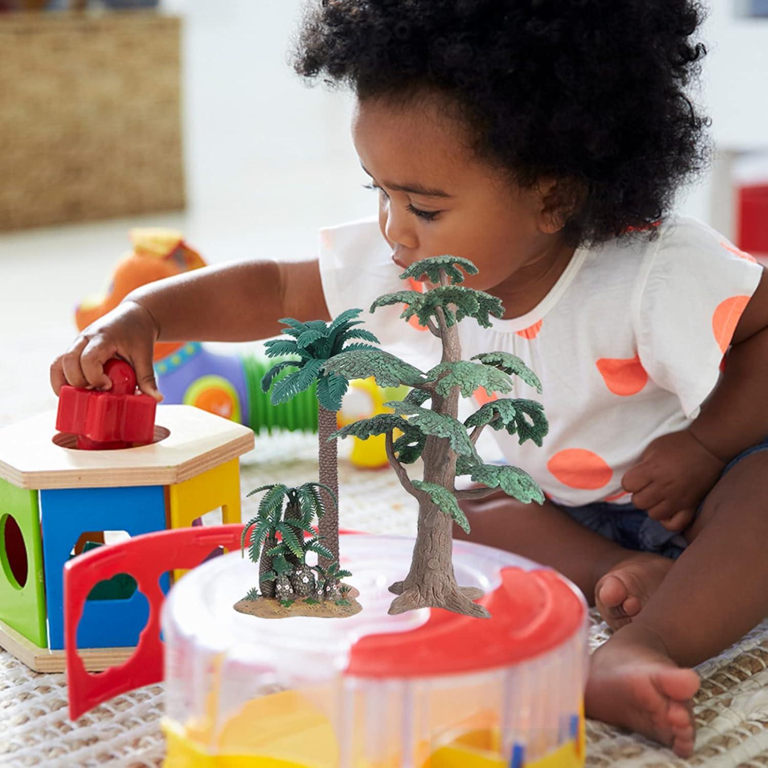 Árbol de Palma Artificial Toyvian 24x17 cm Verde Decoración