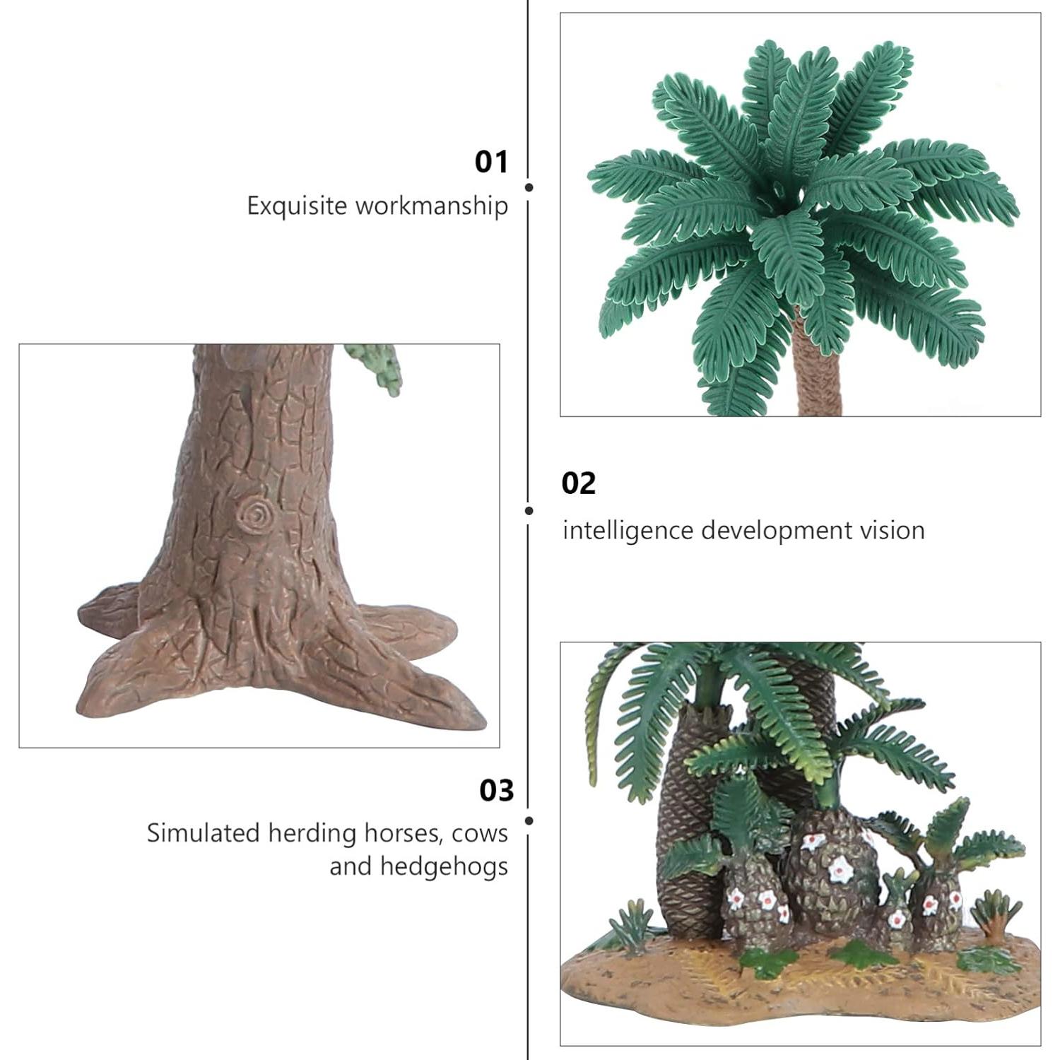 Árbol de Palma Artificial Toyvian 24x17 cm Verde Decoración