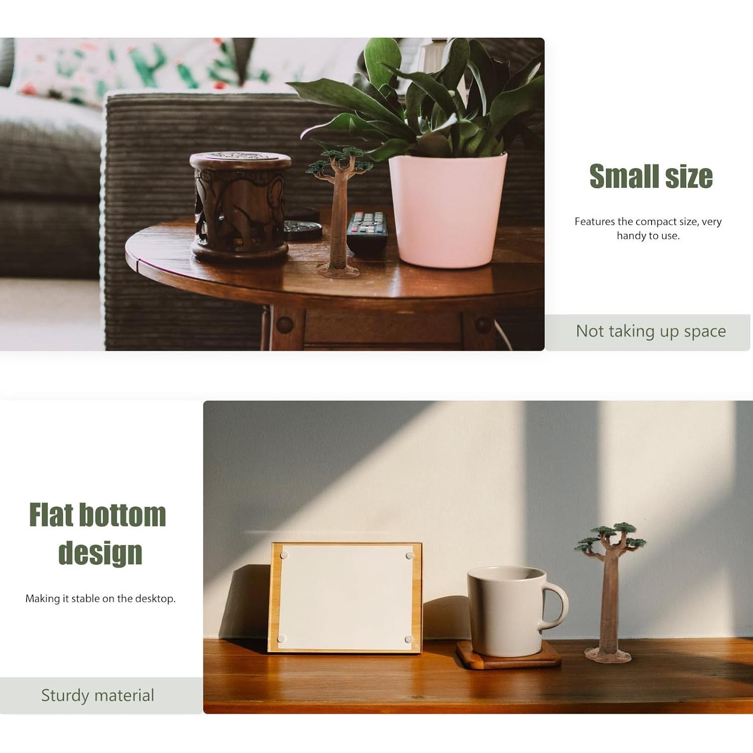 Mini árbol Baobab Garneck 10.5x6x16 cm decoración