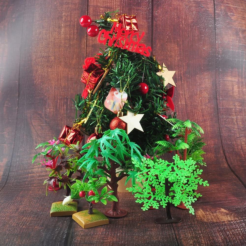 25 Árboles de Paisaje NWFashion 7.5-14 cm para Diorama