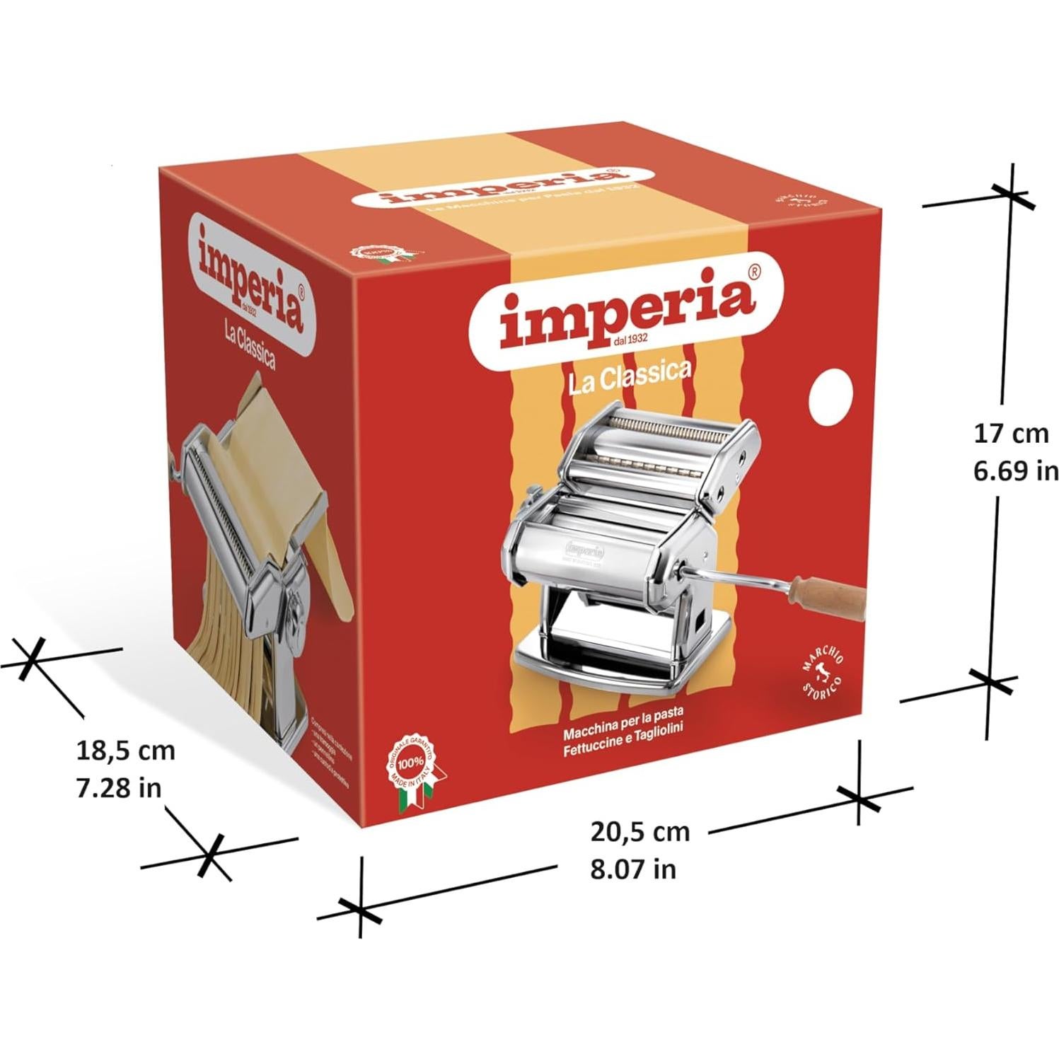 Máquina de Pasta Imperia IPasta Clásica Manual 150mm