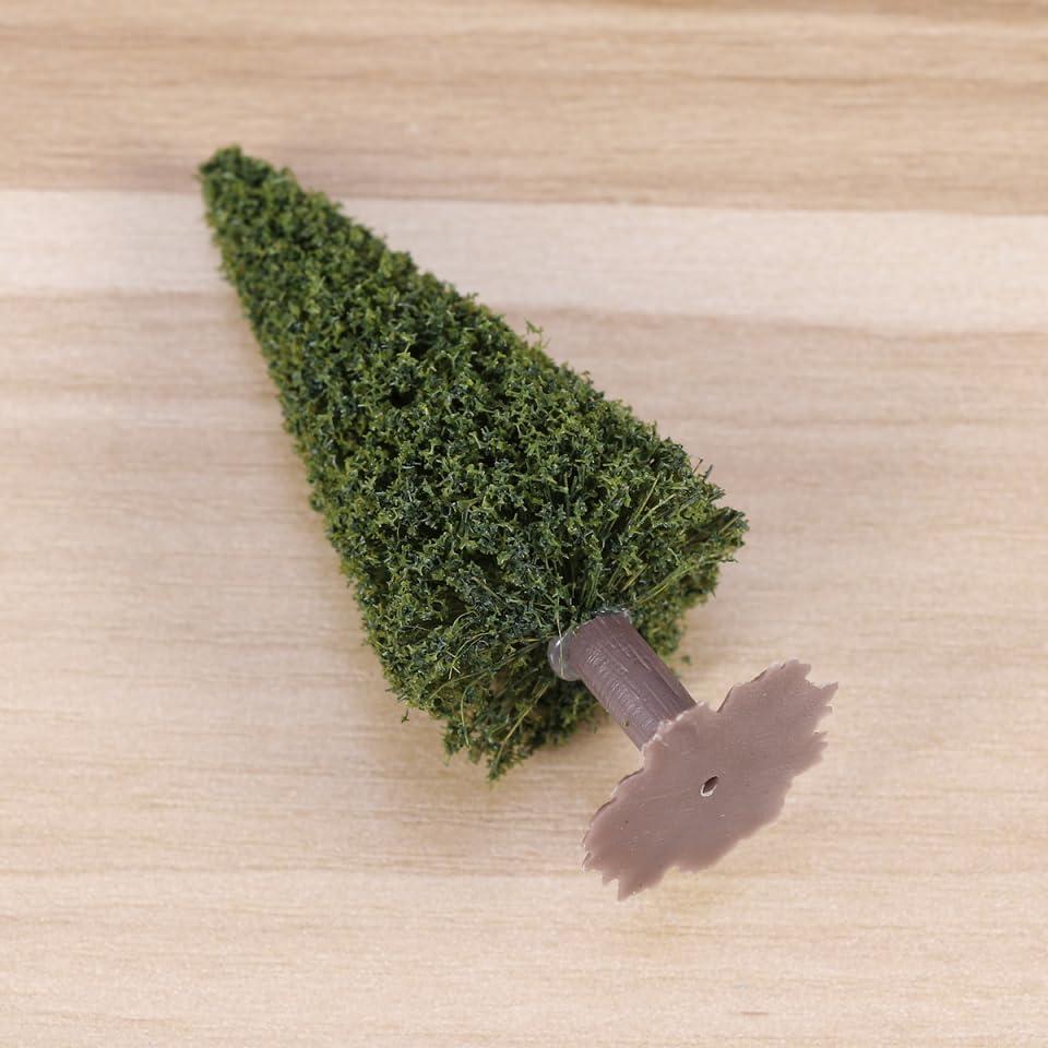Modelo de Árbol de Cedro EXCEART 15 Pcs 10-6 cm Decoración