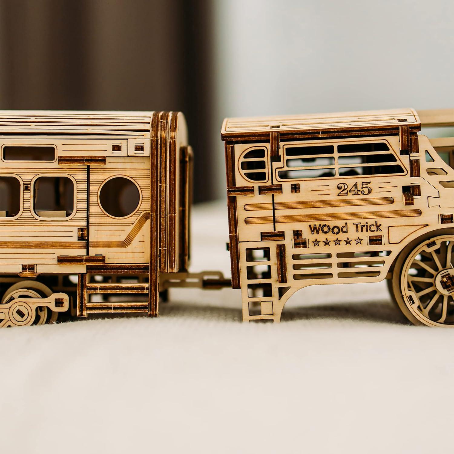 Rompecabezas 3D de Madera Wood Trick Atlantic Express 1.88 kg