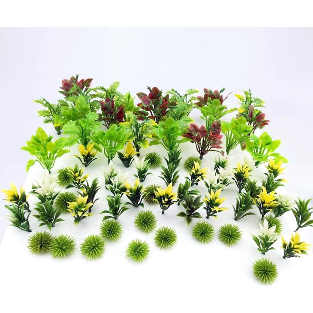 120 Árboles Miniatura SaktopDeco para Diorama y Jardín