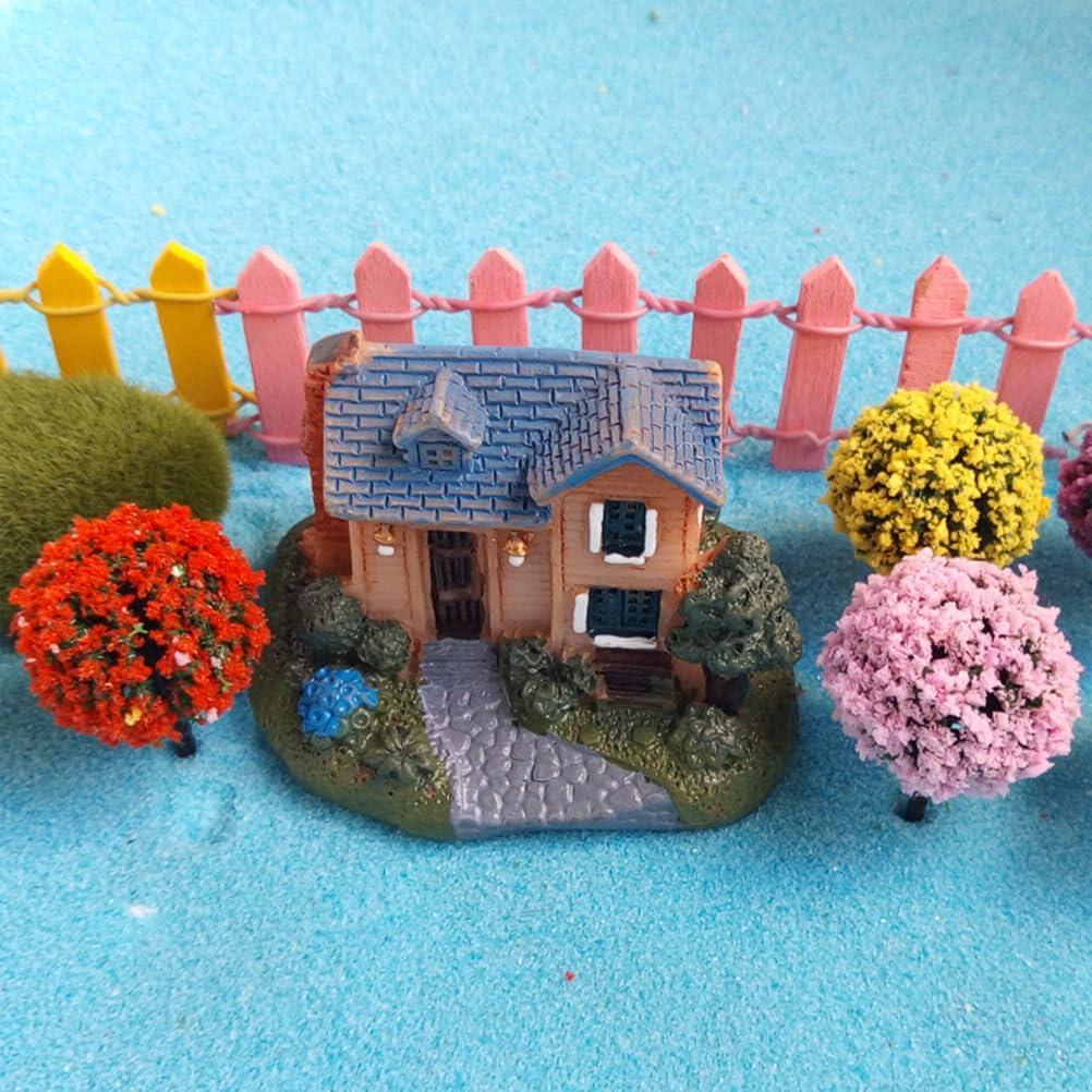 24 Árboles de Flores Miniatura Hemoton para Jardín y Decoración