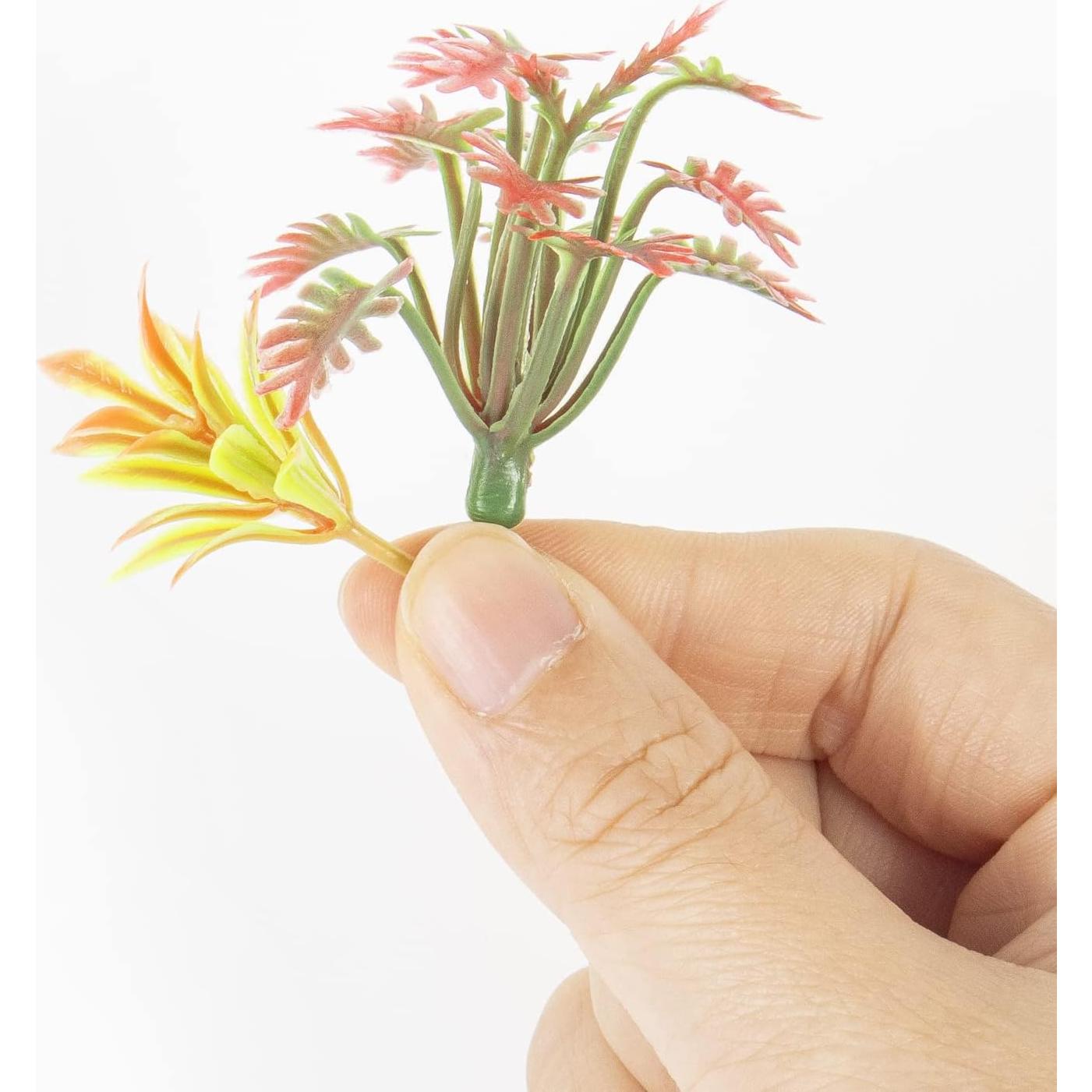 90 Plantas Miniatura Rileryan para Escenografía Jardín
