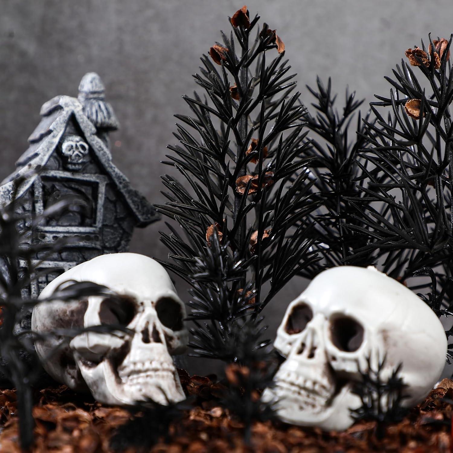 28 Piezas Mini Árboles Falsos Canlierr para Diorama