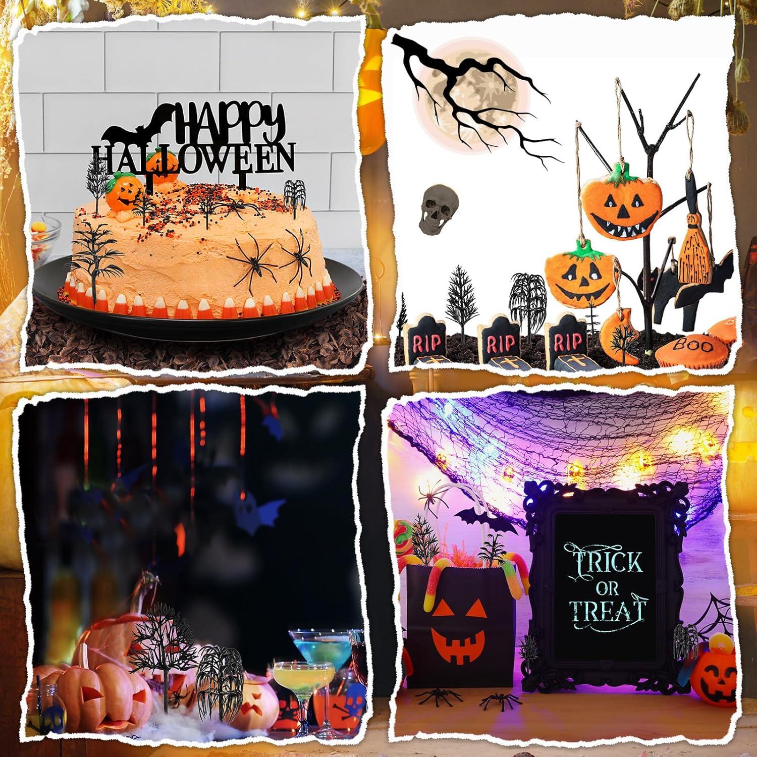 28 Piezas Mini Árboles Falsos Canlierr para Diorama