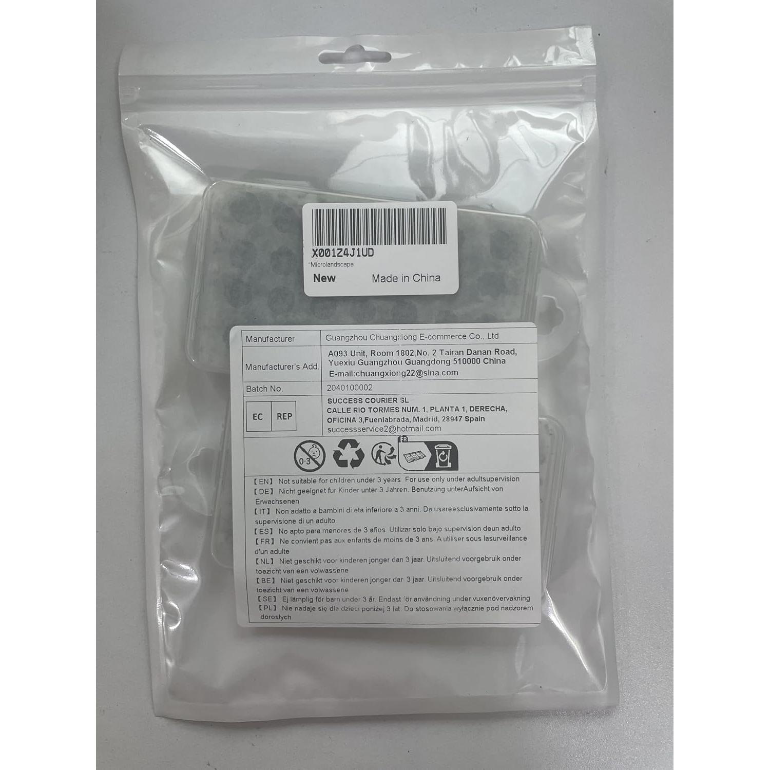 Kit 208 PCS Mechones de Hierba Estática Attuslla Verde