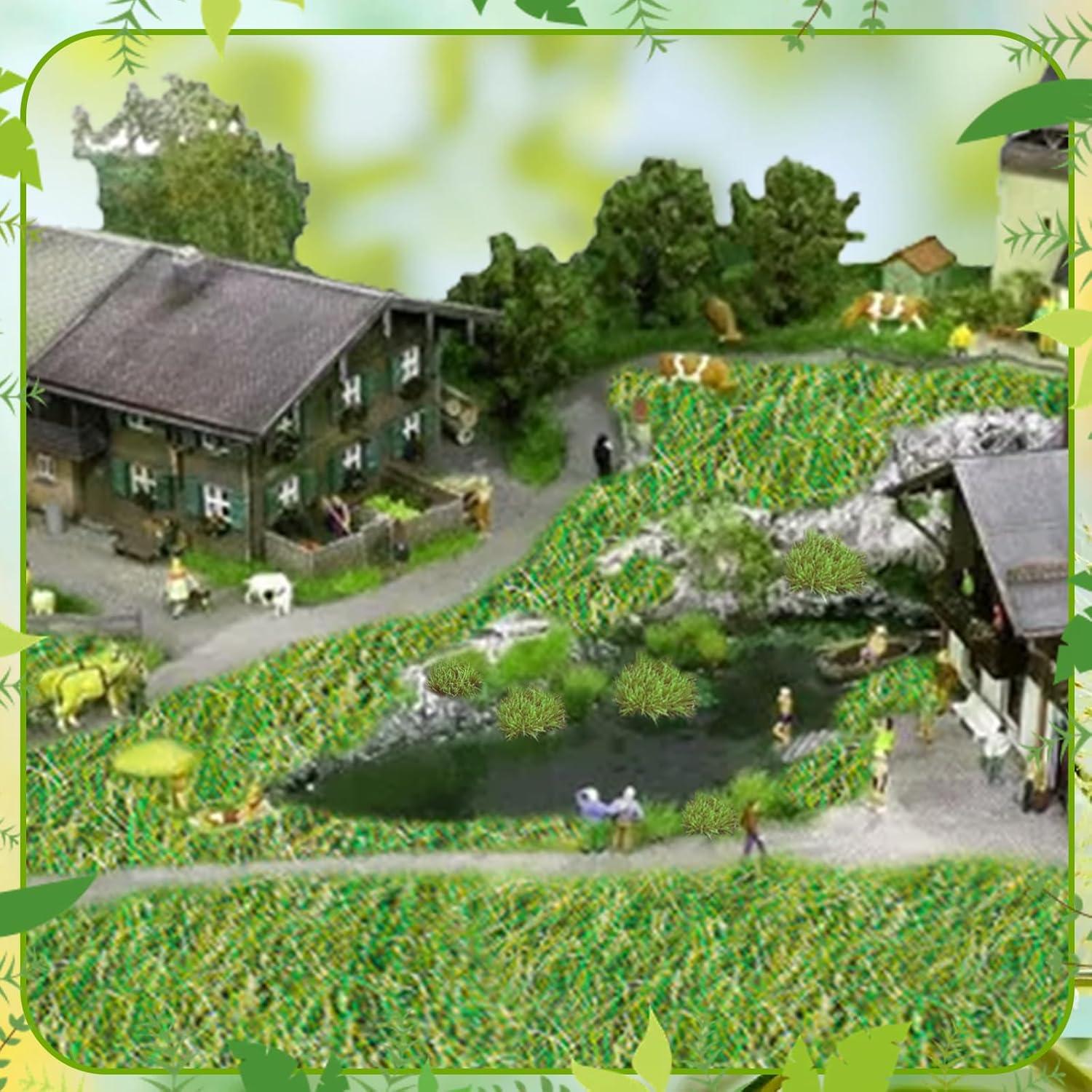 Mechones de Hierba Estática Warmtree para Dioramas 1.52 cm