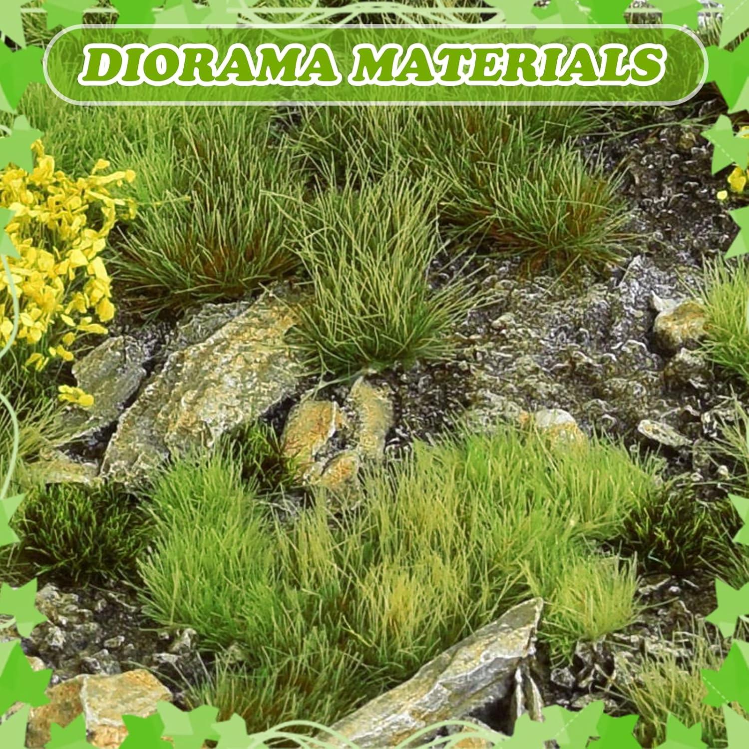 Mechones de Hierba Estática Warmtree para Dioramas 1.52 cm